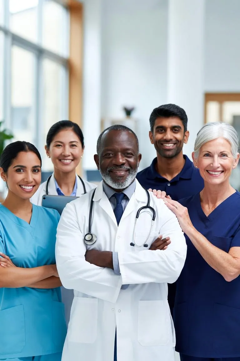 Federal workers' compensation doctors and clinic team who treat injured federal employees